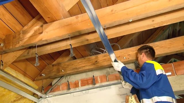 Suspended ceiling insulation by URSA смотреть онлайн