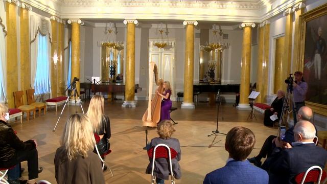 E. Walter Kühne - Fantasie on Themes from Faust by Gounod. Alisa Sadikova - the 17 years harpist. смотреть онлайн