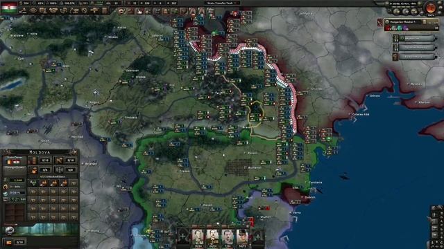 Hearts of Iron 4: Nagy Magyarország vissza állítása! - Restore greater Hungary! (timelapse) смотреть онлайн