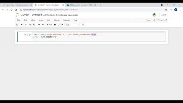 ?|Time Format Convertor using python basics |Python Programs |Bhavesh Chauhan