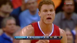 Blake Griffin DUNKS ON Serge Ibaka