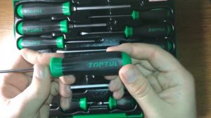 Огляд "Набор отверток Toptul 14 предметов" з Rozetka