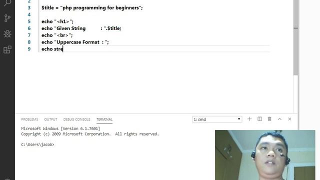 String Uppercase Conversion in PHP