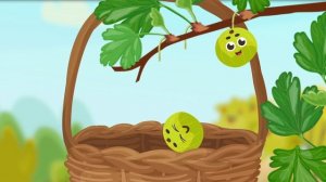 Учим ягоды с детьми: Вишня, Крыжовник, Малина и Клубника. Развивающие мультики для детей и малышей