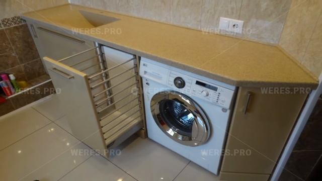 10 Выполненных проектов! Мебель для ванной под стиральную машинку! смотреть онлайн