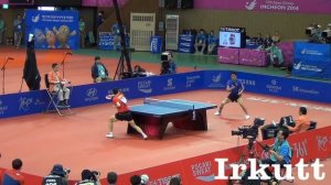 Ma Long - Joo Se Hyuk. 2014 Asian Games. Men's Team Final.