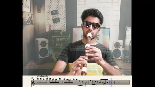Rush E on Recorder but with little Rush ; - )