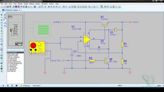 Проектирование электронных устройств в Proteus 8.1. Часть 6 смотреть онлайн