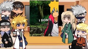 Past Hokage React To Future // Naruto Shippuden // Gacha Club