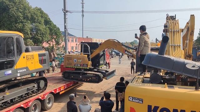 volvo 210 excavator para sa pagbebenta sa China, bumili ng Chinese na murang volvo 200 excavator смотреть онлайн