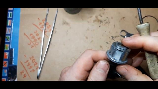 РЕМОНТ ЗАМКА ЗАЖИГАНИЯ ВАЗ.