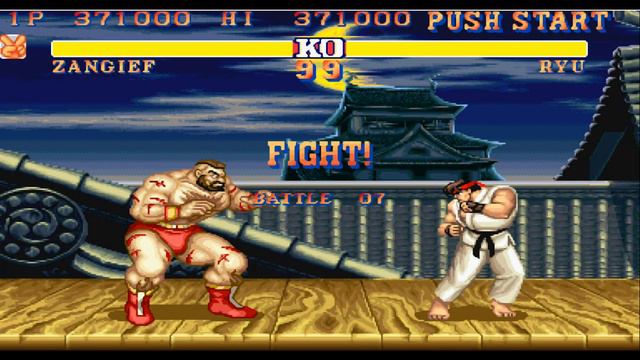 Street Fighter 2 Champion Edition - Zangief Gameplay (Full Clear) - Hardest Difficulty