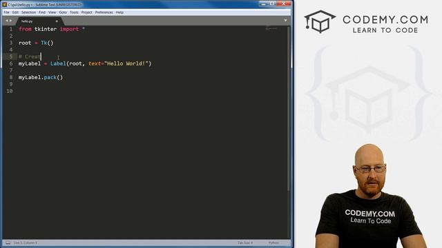 Create Graphical User Interfaces With Python And TKinter смотреть онлайн