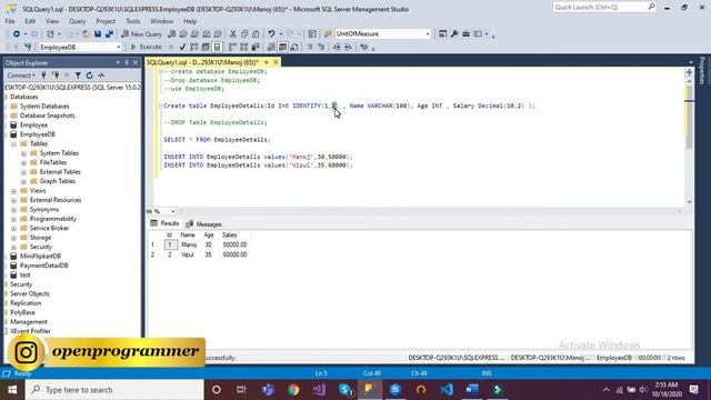 SQL Server Tutorial For Beginners | SQL Server Training | SQL Server Basics [2020]