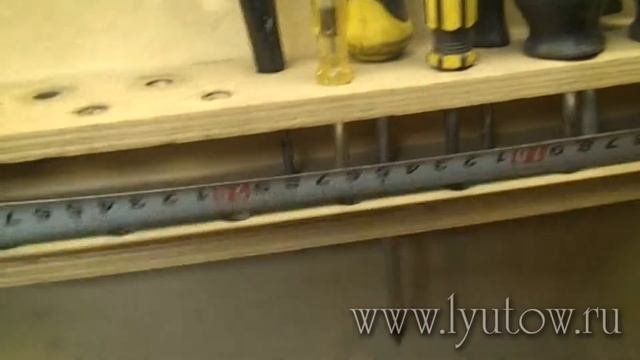 Хранение инструмента.  Отвертки