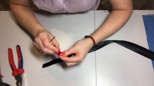 Как укоротить металлическую молнию