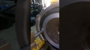 Проточка корзины сцепления на Ford на токарном станке 1а616