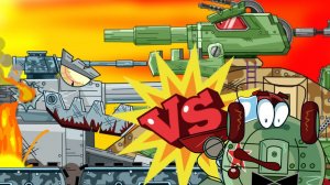 Железный капут 44 наносит ОТВЕТНЫЙ УДАР I ГЛАДИАТОРСКИЕ БОИ ГИБРИДОВ I Мультики про танки