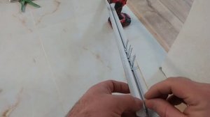 как установить порожек скрытого монтажа