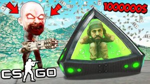 КТО ПОСЛЕДНИЙ УМРЕТ ПОЛУЧИТ 10.000$ ОТ БОГАТОГО МАНЬЯКА В CS:GO