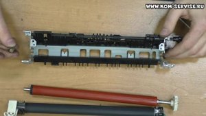 Как разобрать и собрать принтер Canon LBP 3010, HP P1005, P1006. Разбор печки.