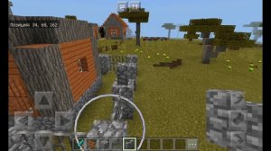 Самый простой забор в Minecraft PE.