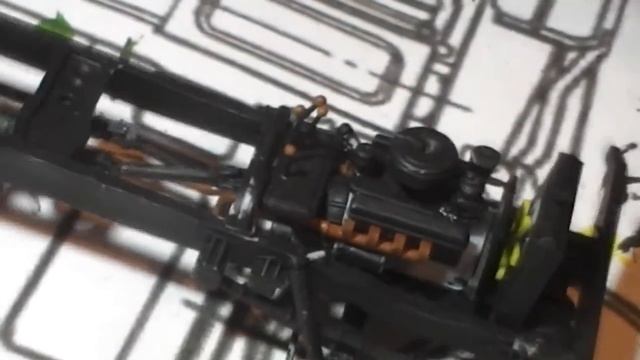 Сборка Газ-66 с ЗУ 23-2. Колеса, Кабина, и т.д. #6 (стендовый моделизм) смотреть онлайн