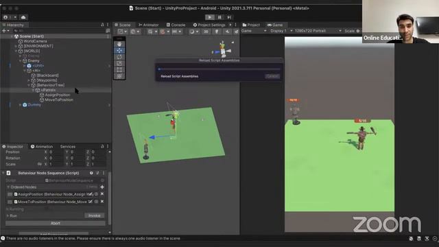 Behaviour Tree в Unity // Демо-занятие курса «Unity Game Developer. Professional»
