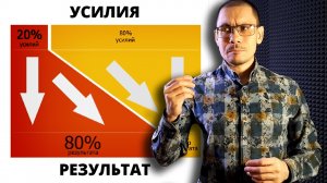 1% действий = 50% успеха. Правило Парето Часть 1