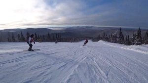 Шерегеш/ Сектор  Е, полный спуск