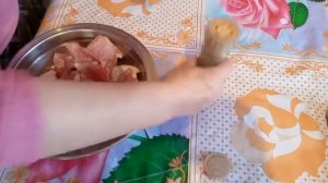 жареное мясо,проще простого и вкусно