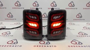 Задние тюнинг фонари Нива в стиле АМГ «The Best Partner»