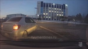 Конфликт с автоинструктором на кольце ММС в Тюмени