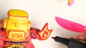 ЛЕПИМ БОГА СОЛНЦА ИЗ ПЛАСТИЛИНА MINECRAFT MOWZIE'S MOBS ??? МОД МАЙНКРАФТ