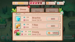 Dino Bash #14 Unlock NEW Dino Frosty
