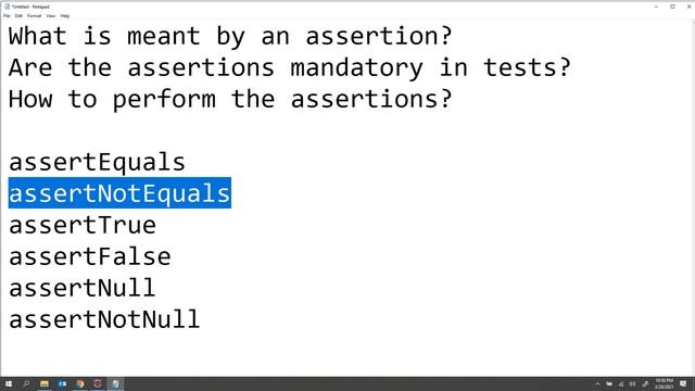 P5 - Assertions in TestNG | TestNG | Testing Framework | смотреть онлайн