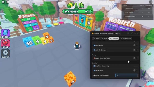 ROBLOX MERGE SIMULATOR SCRIPT *PASTEBIN* (Auto merge, auto complete obby and more) - WORKING! смотреть онлайн