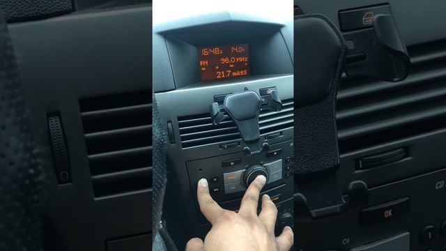 OPEL ASTRA H AUDIO RADIO CD 30 RESET PROBLEM CODE