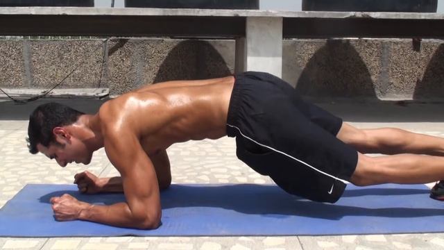 Plank Push Ups I Raghav Pande