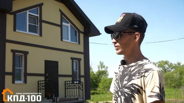 Дом 90 квадратов сдан после строительства