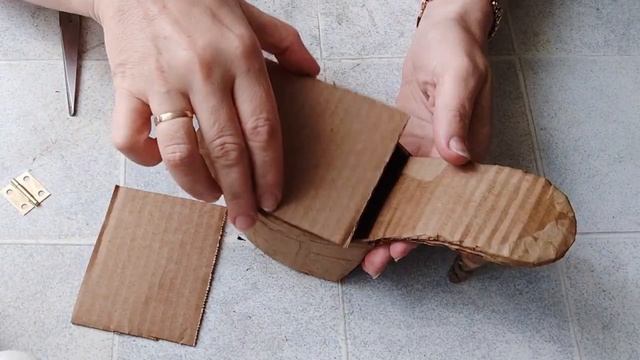 Лабутены из картона. Как сделать шкатулку туфельку. DIY/рукоделие. смотреть онлайн