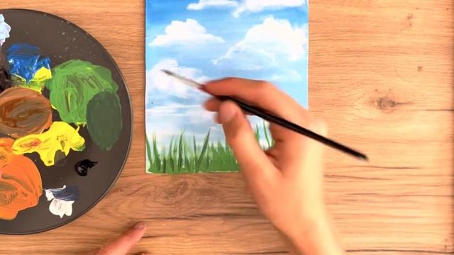 Як легко намалювати траву? смотреть онлайн