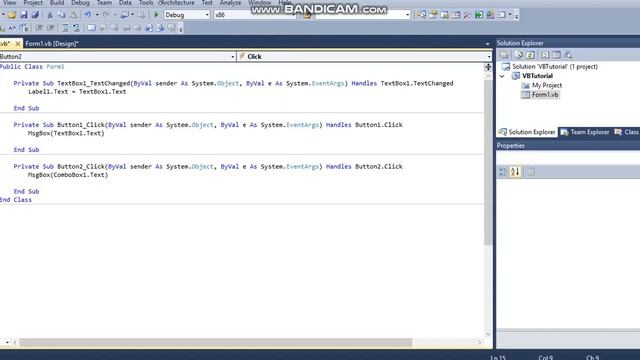 How to use Combobox . Windows form Application , Visual Basic смотреть онлайн