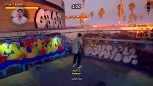 Прыгаем через бомжей в Хоуке РУ / ENG "Ollie the magic bum 5x" Tony Hawk Pro Skater 1 and 2 PS4