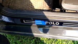 Обзор накладок на пороги на Volkswagen POLO с Алиэкспресс