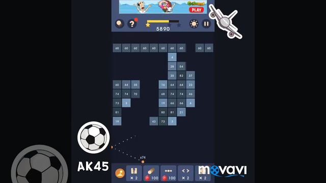 Как пройти 155 уровень в игре Bricks n Balls / Игра смотреть онлайн