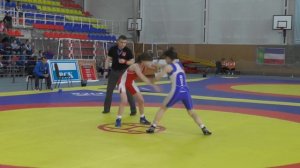 Чистое туше! Первенство России, вольная борьба, девушки. Pure victory! Freestyle wrestling, girls