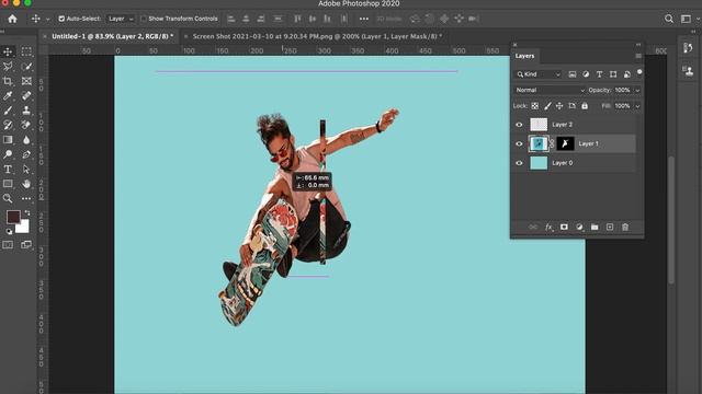 How to create a Pixel Stretch Effect in Adobe Photoshop | Photoshop 2021 tutorial