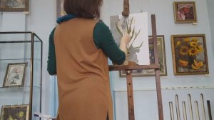 Мастер-класс Светланы Родионовой. Открытие выставки.