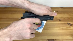Пистолет детский на пульках